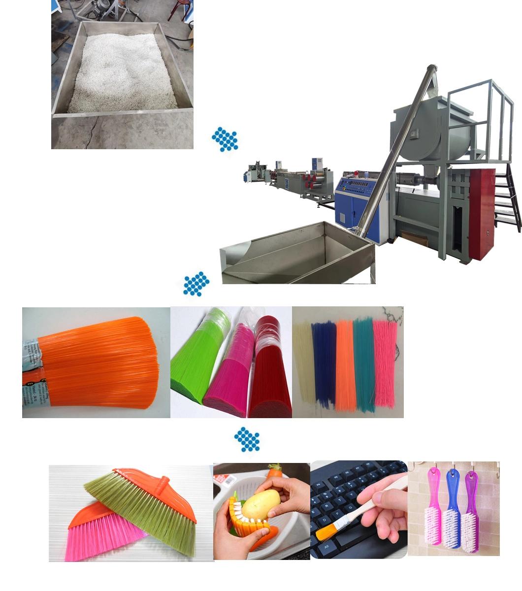 Bottle Recycled Pet Rope Filament Extruding/Extruder/Extrusion Machine