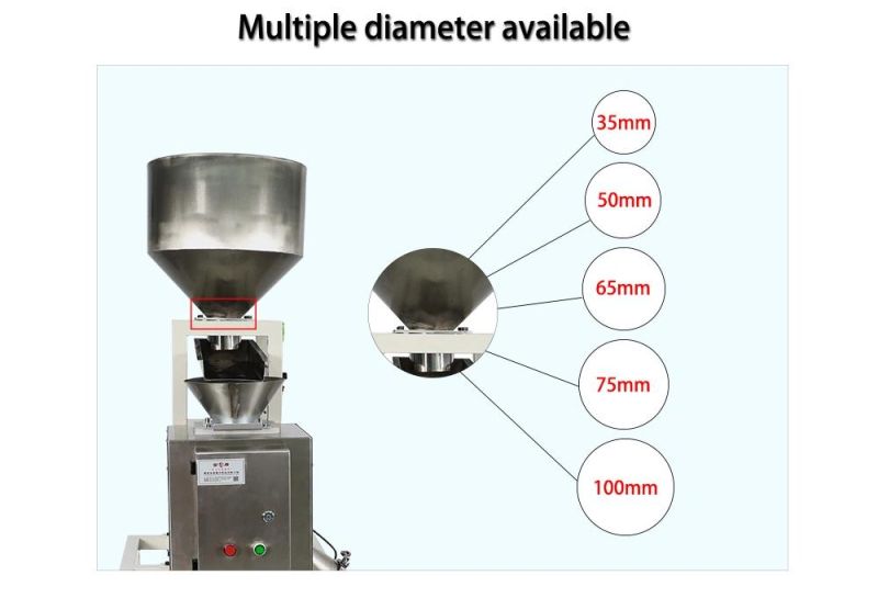 High Accurency Vertical Feeding Food Metal Detector Separator