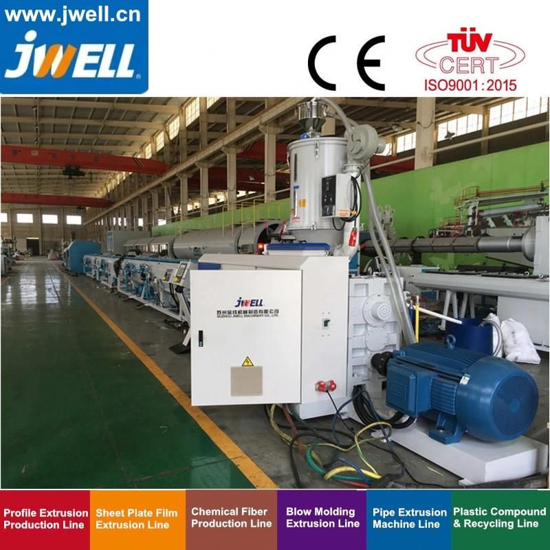 #Jwell Energy-Saving HDPE Solid Wall Pipe 250mm High-Speed Extrusion Production Line/Extruder/Machine/Equipment