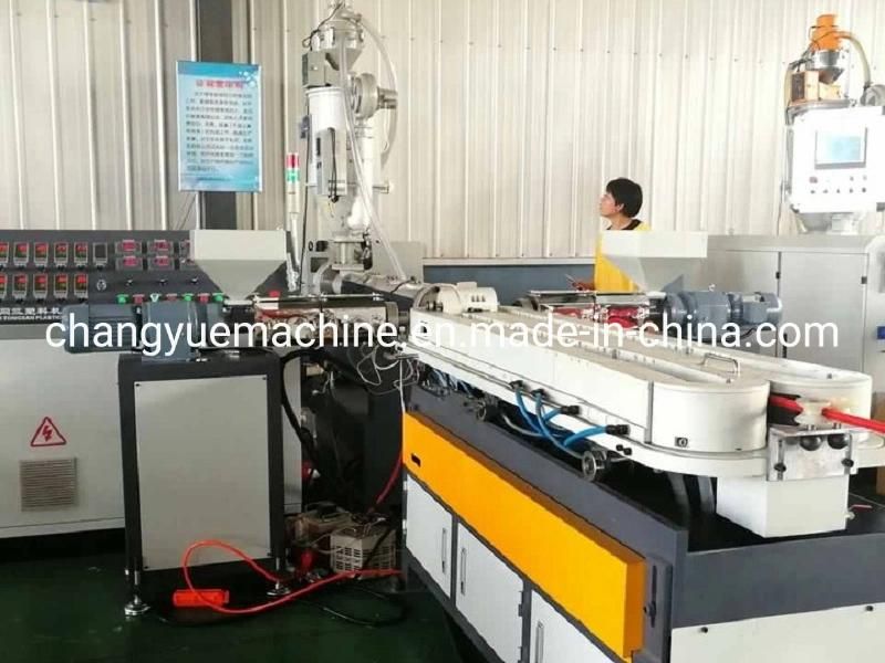 High Stability PVC Single Wall Corrugated Pipe Production Line