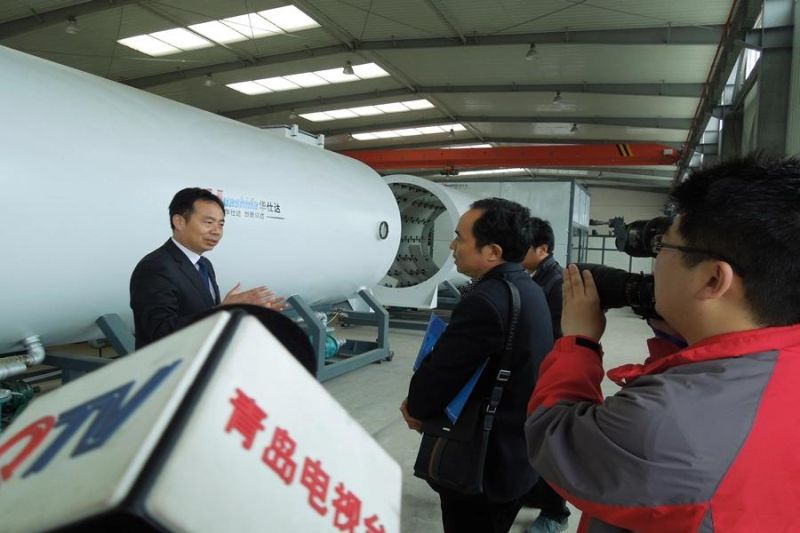 HDPE Solid Pressure Water Supply Plastic Pipe Making Extrusion Line