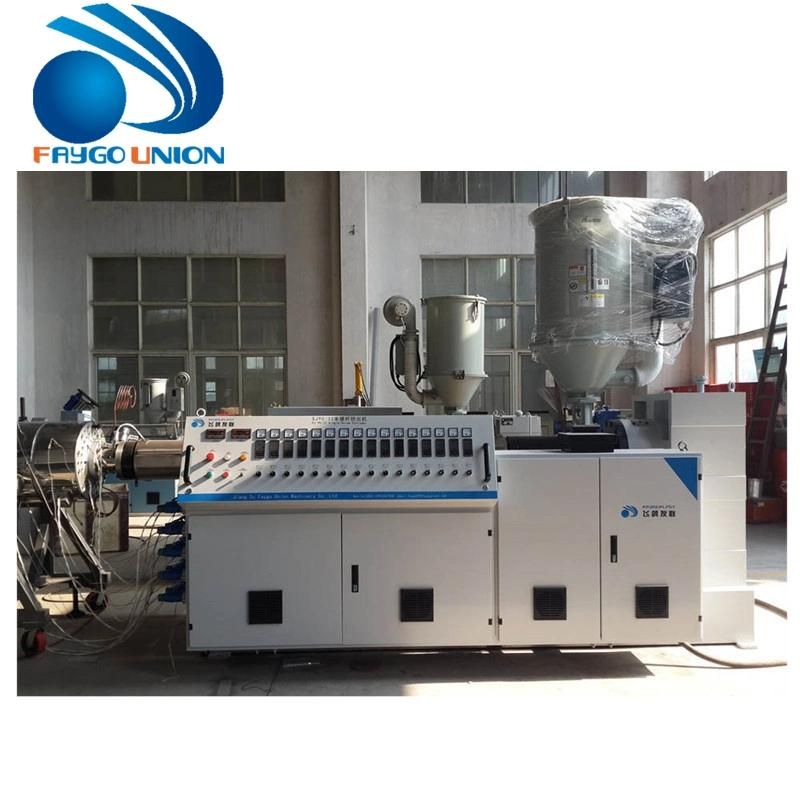 50mm-160mm PE Plastic Water Pipe Production Extruder Making Machine