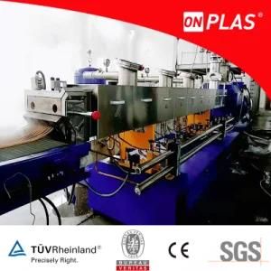 Air Cooling Cutting System PLA/PVA+Corn Starch Biodegradable Plastic Compounding Extruder ...