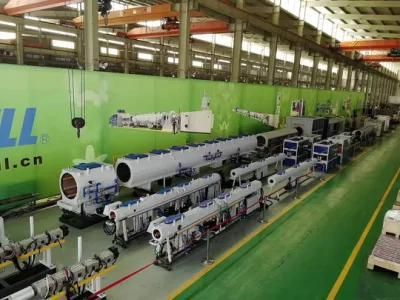 Jwell Large Diameter HDPE PE PP Pipe Extrusion Machine Lines for Water and Chemical