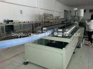 16-63mm PP PE PVC Steel Wire Spiral Single Double Wall Corrugated Plastic Pipe Extrusion ...