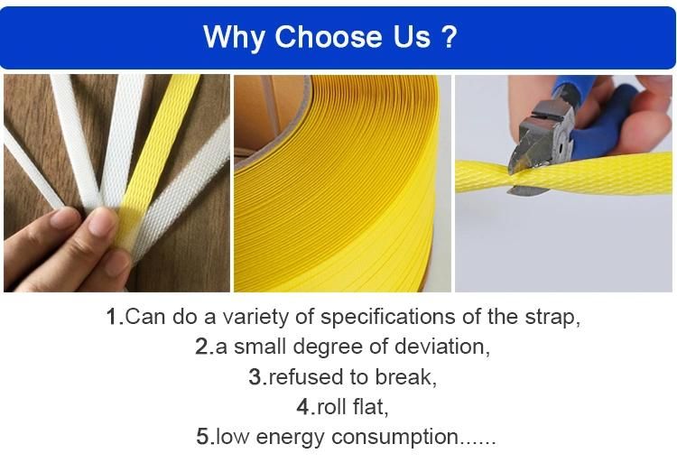 China Supplier Plastic PP Strapping Band Extrusion Machines