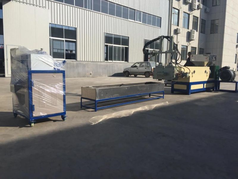 Keda Brand PP PE PC PBT ABS PVC Plastic Pellet Making Machine/Plastic Granules One Screw Extruder Granulator for Sale