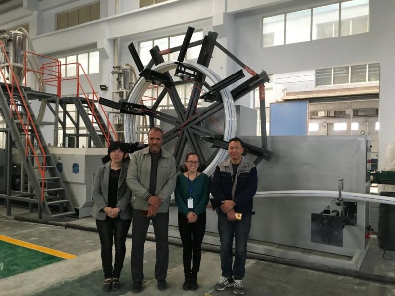 110-315mm HDPE Gas Water Supply Pipe Extrusion Machinery