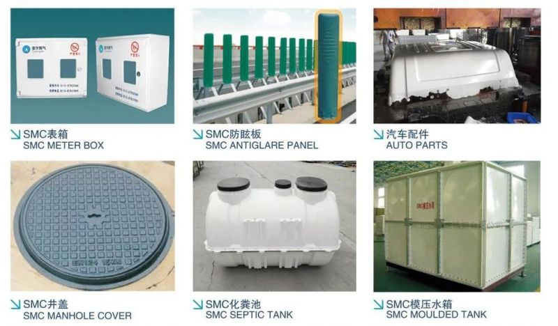 SMC Sheet Unsaturated Polyester Glass Fiber Sheet Electrical Making Machine