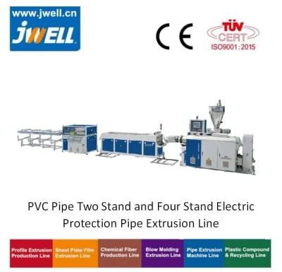 Plastic PVC Pipe Extrusion Production Line