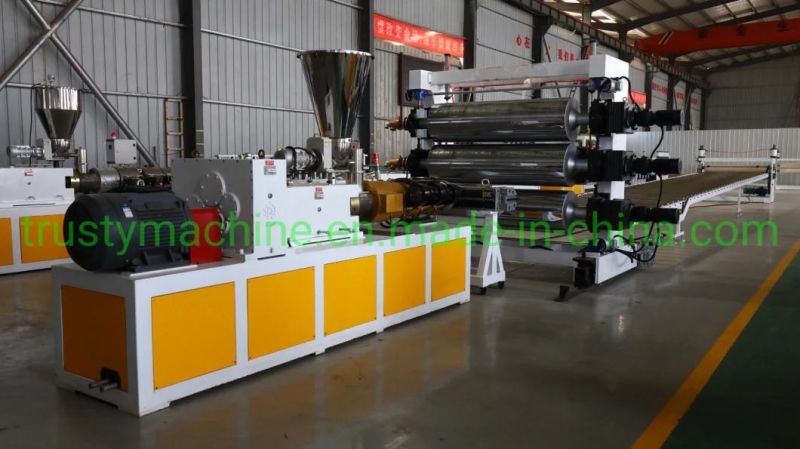 Trusty Plastic PP, PE, ABS Single Layer Sheet&Multi Layers Sheet Extrusion Machine Machinery