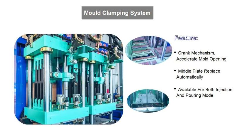 Double Colors Pouring and Injection Shoes Sole Making Machine