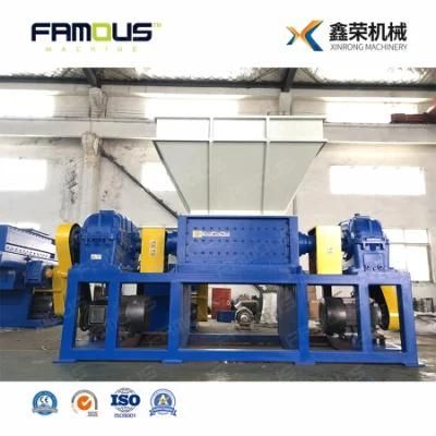 Twin Shaft PP PE Recycling Machine Plastic Pet Bottle Shredder