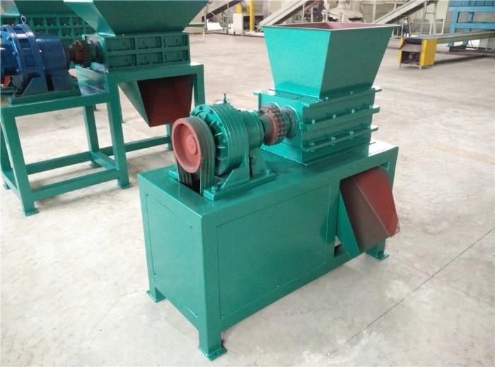 Intelligent Two Shaft Waste Plastic Recycling Crusher Machine