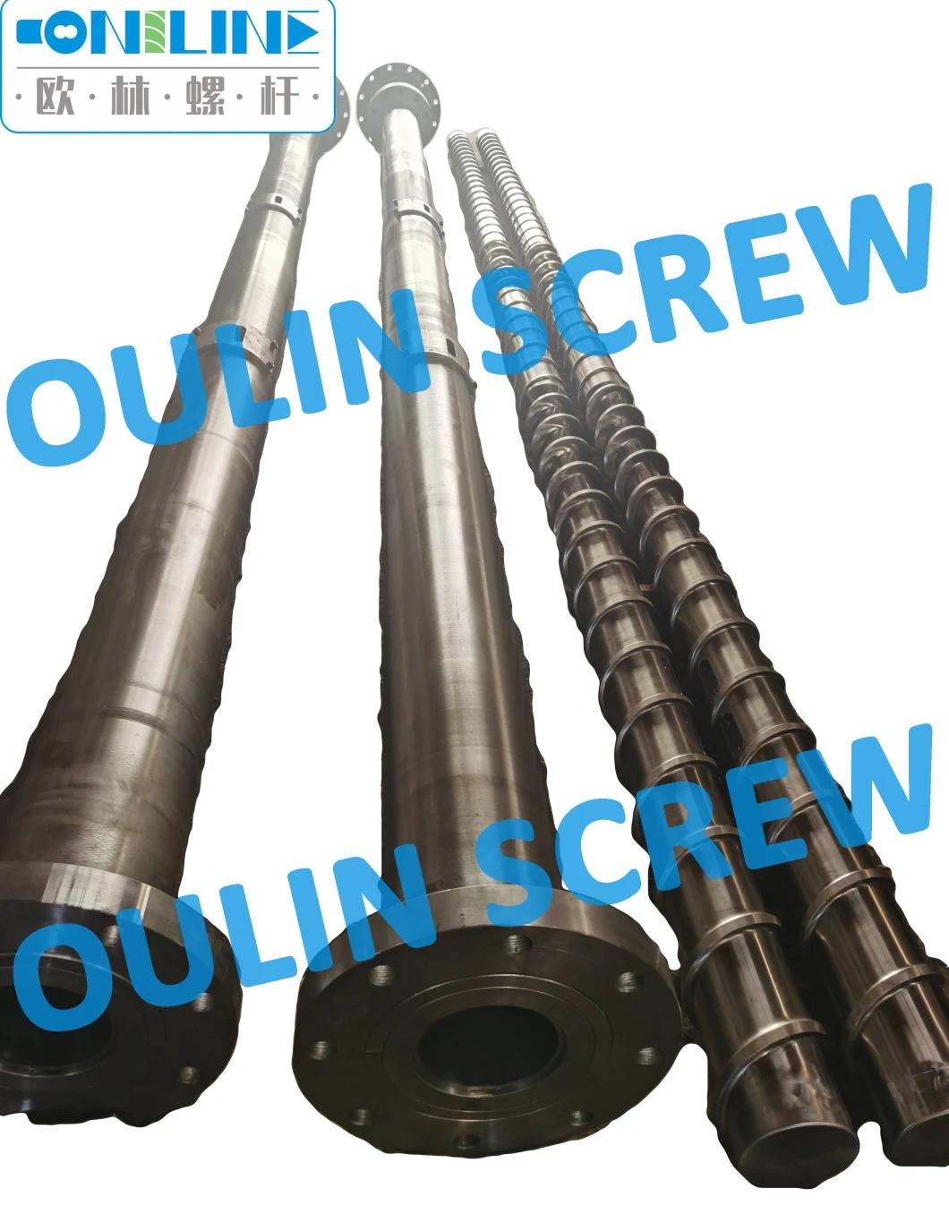 Inner Hole 200m, L/D Ratio=35& 40 Bimetal Screw Barrel for Film Recycling Extrusion