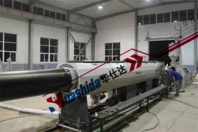 HDPE Water Gas Supplying Solid Pressure Pipe Extrusion Line