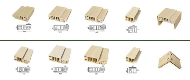 PVC WPC Door Frame Extruder Making Machine