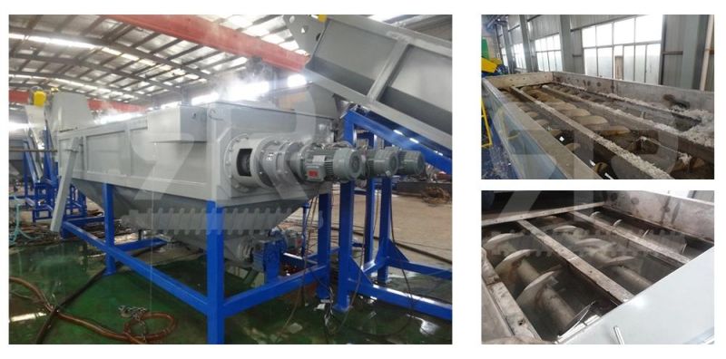 Top Quality Waste Plastic HDPE Bottle Recycling Washing Machine