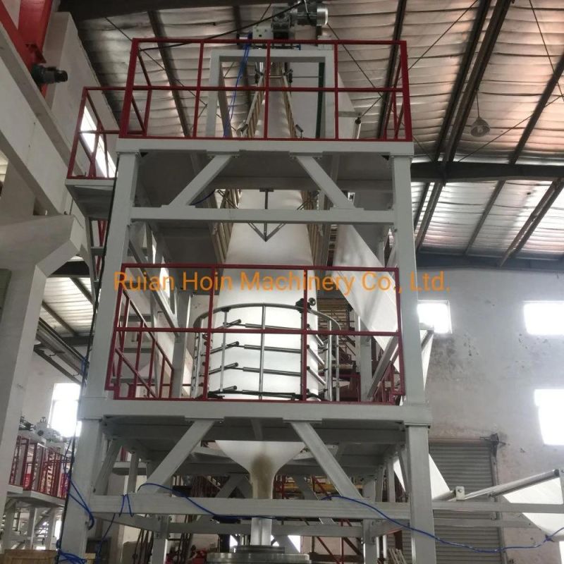 Film Blowing Machine/Three-Layer Co-Extrusion HDPE/LDPE/LLDPE/PE Plastic Film Blowing Machinery