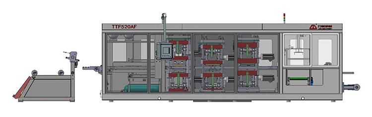 Factory Produced Pet Plastic Plastic Egg Tray Product Provided Automatic Smart Touch Screen Thermoforming Machine Price