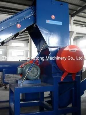ISO9001: 2008 Approved Yatong Stainless Steel Plastic Granulator Film Crushed Washing Line