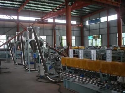 WPC (PE+Wood) Twin-Screw Pelletizing Line