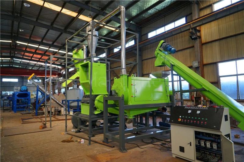 Waste Film Plastic Recycle Line/ PP PE Woven Bag Crushing Washing Drying Machine