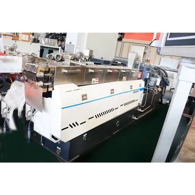 90kw Co-Rotating Double Screw Extruder Machine for Polyethylene