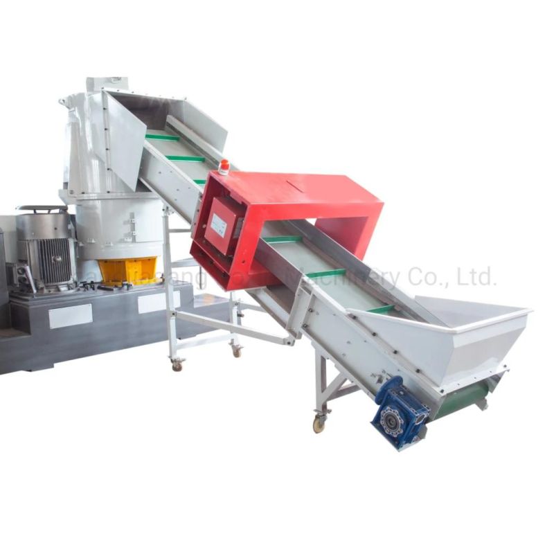 Double Stage Waste Plastic Film Bag Pellet Extruder Making Machine