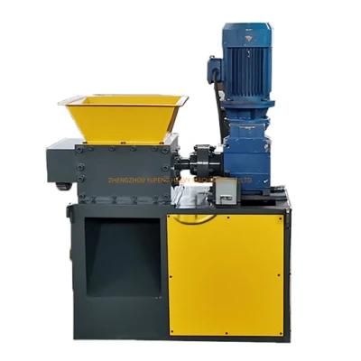 Plastic Bottle Metal Computer Disc Double Shaft Shredder for Recycling