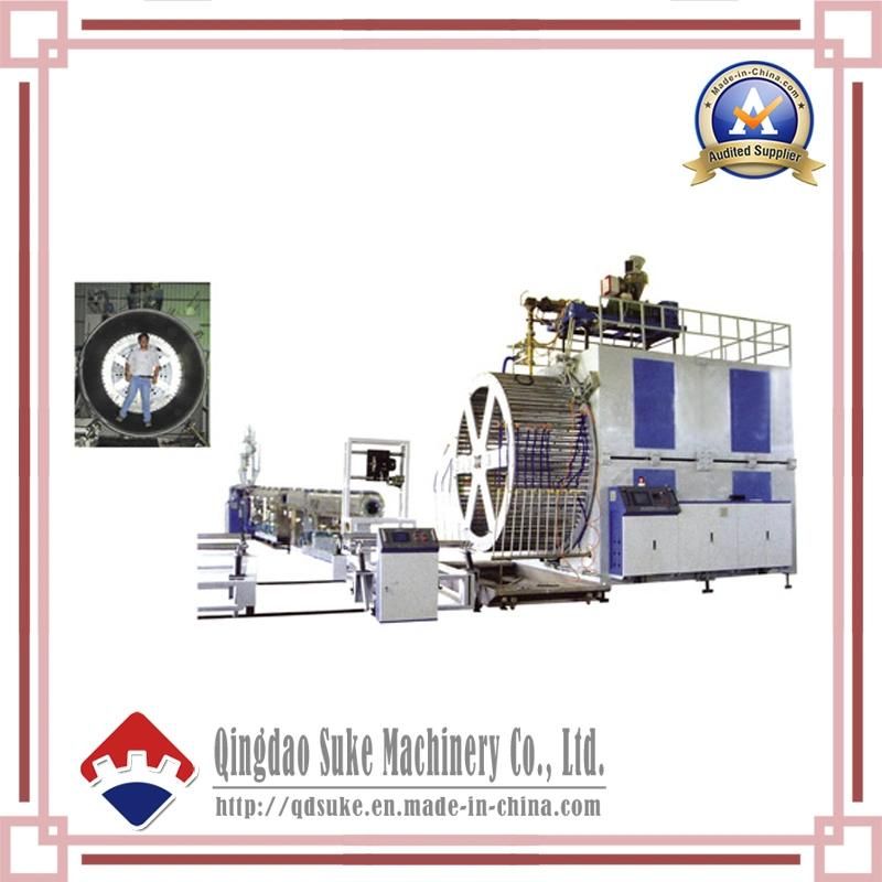 HDPE Large-Diameter Hollowness Wall Winding Pipe Extrusion Machinery/HDPE Large Production Line Manufacture