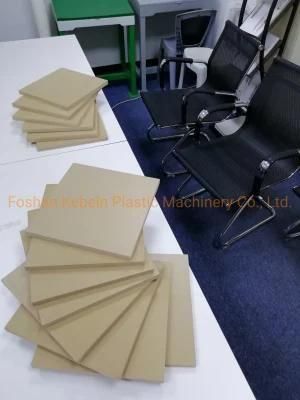 PVC WPC Profile Production Line for Plastic Sheet/Plate Production