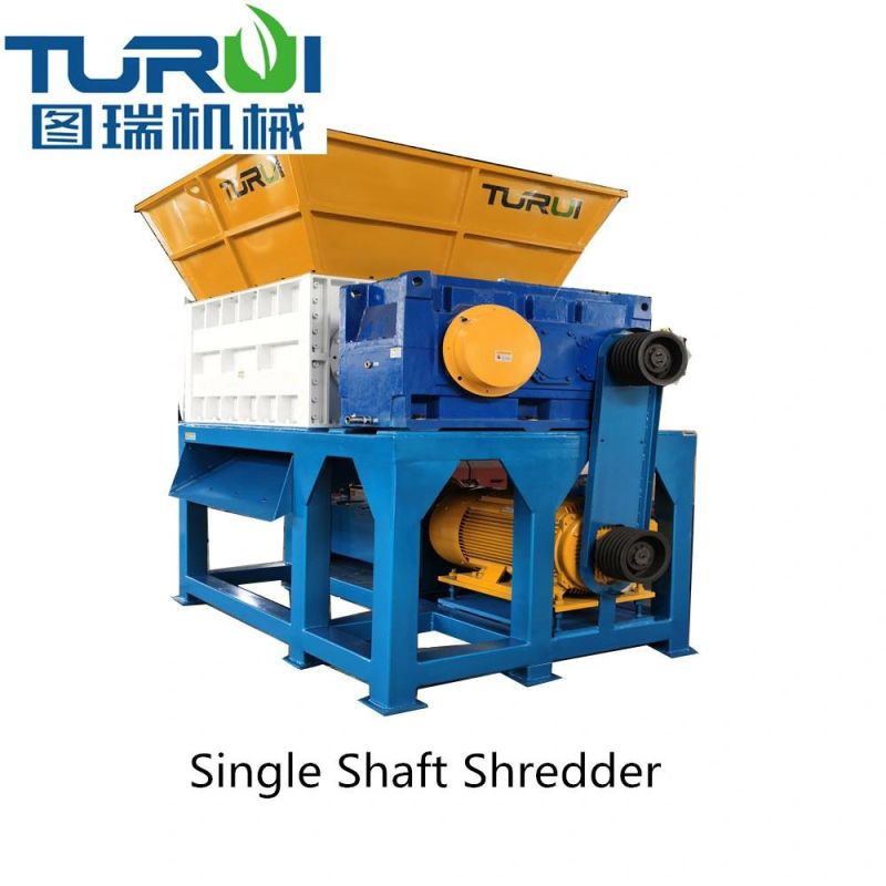 Safety Stable PP PE Automatic Pet Bottle Crusher Plastic Shredder Machine