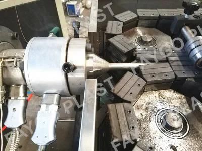 Single Wall Corrugated Cable Making Equipment/Cable Protection PVC Conduit Pipe Making ...