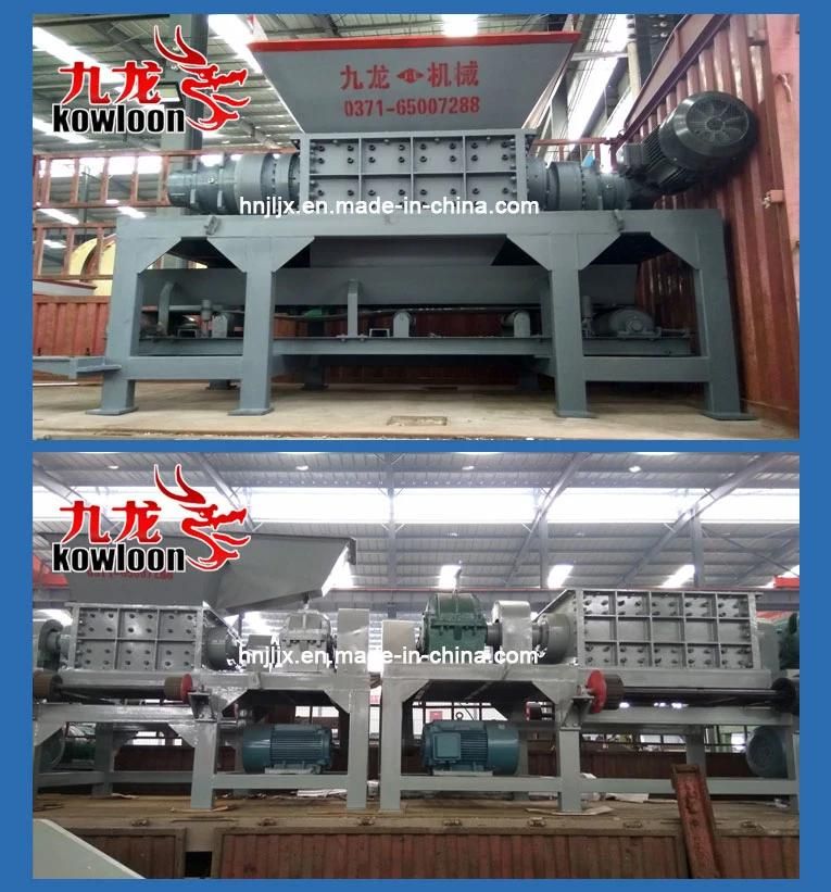 Two Tons Per Hour Small Capacity Mini Shredder Machine