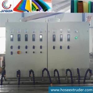 EVA Farmland Irrigation Layflat Hose Production Device Equipment Facility Online Yarn ...