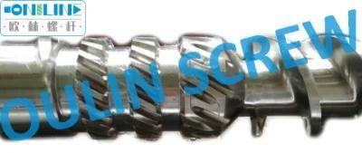 Bi-Metal Screw and Barrel for Crushed PE LDPE HDPE Film Recycling Extrusion
