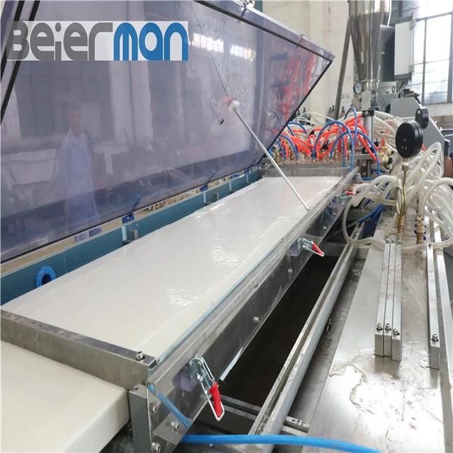 Sjsz-51/105 Conical Twin Screw UPVC/PVC Trunks Extrusion Line
