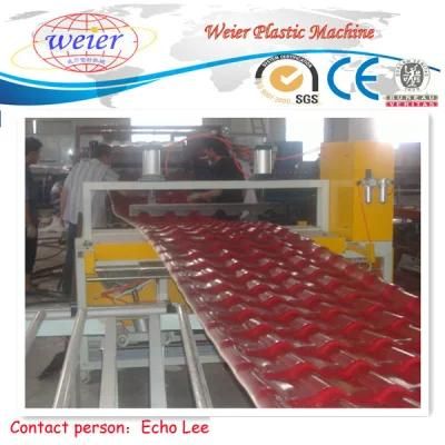 Double Layer Steel Matal Automatic PVC Roof Ridge Tile Machine