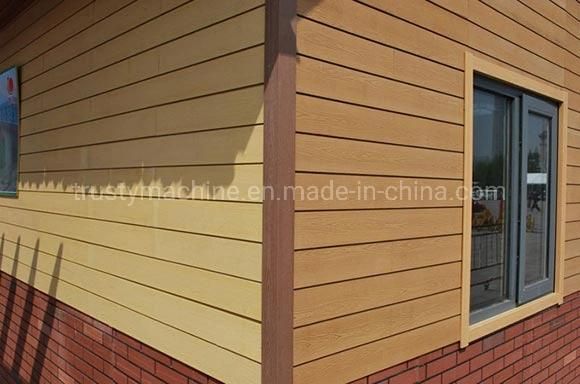 PE WPC Profile Making Machine Decking Production Line