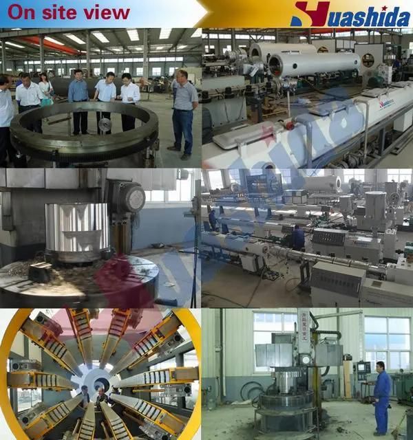 HDPE Water Gas Supplying Solid Pressure Pipe Extrusion Line