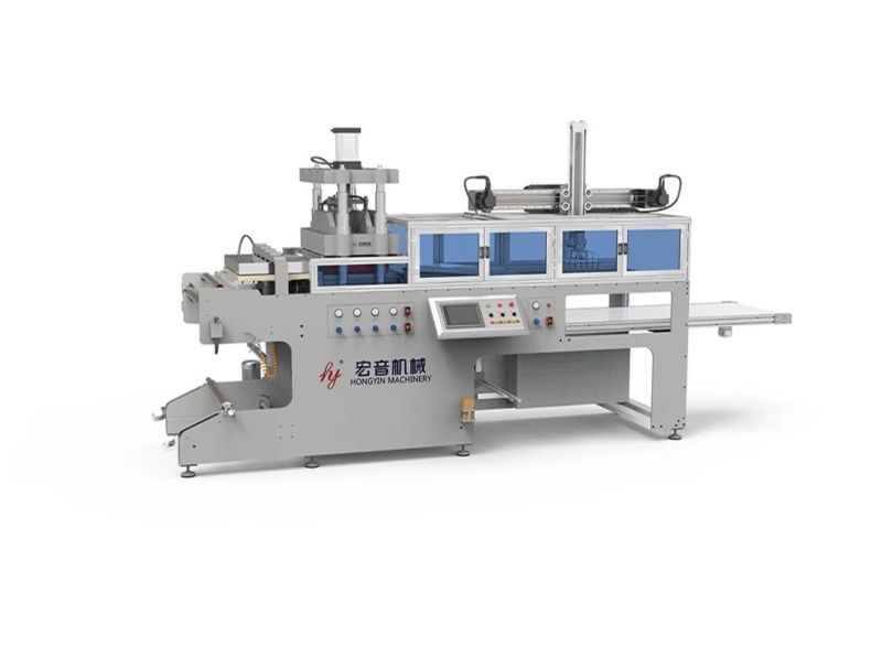 Heating Forming Cutting Stacking One Process Plastic Blister Box Packaging Machine
