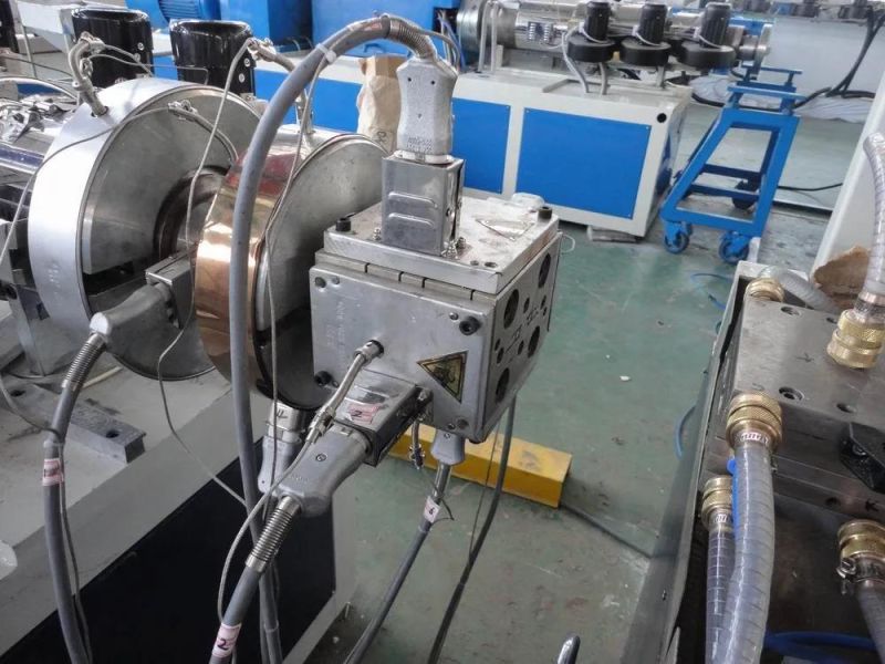 Plastic UPVC PVC Half-Round Rain Gutter Pipe Profile Making Machine