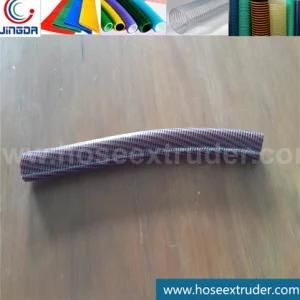 PVC Fiber Reinforced Hose Extrusion Line No Twist Lock Stitch Crochet Braiding Machine
