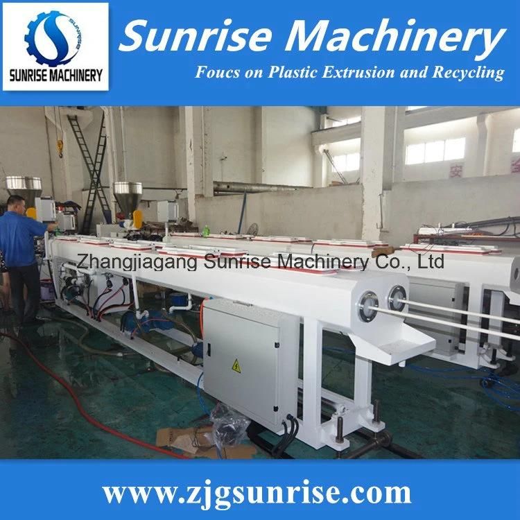 Plastic UPVC PVC HDPE PPR Water Electric Conduit Gas Pipe Hose Tube Extrusion Production Machine