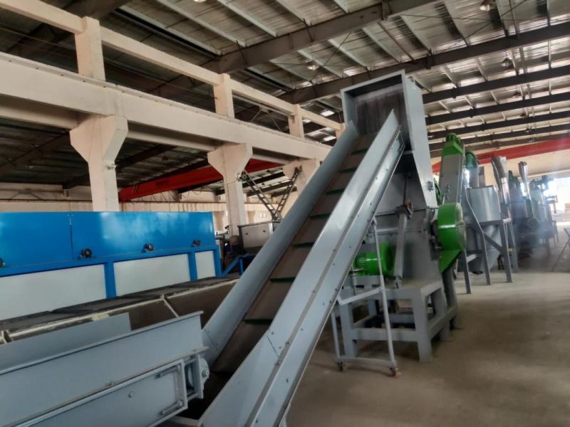 Pet Bottle Flakes Hot Wash Recycle Drying System