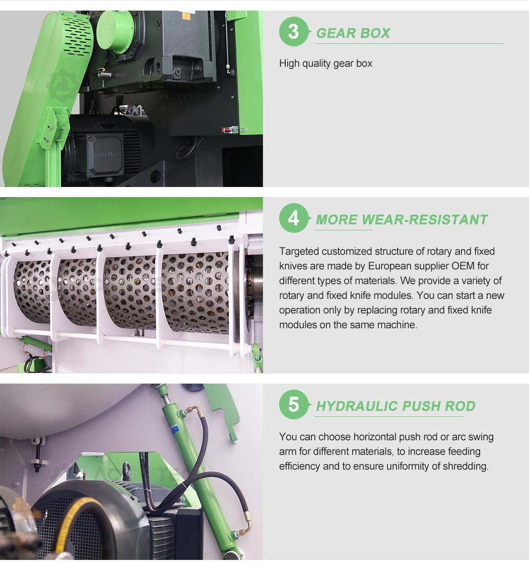 Easy to Operate Solid Mini Small Plastic Shredder Machine