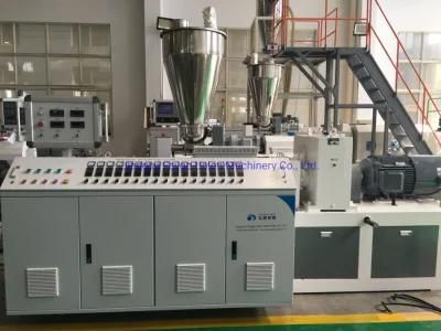 PVC Pipe Making Machine Video for Electricity Cable Production Tube