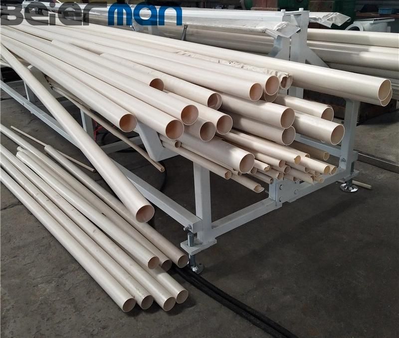 63mm Diameter PVC 2 Pipe Production Line Double Cavity