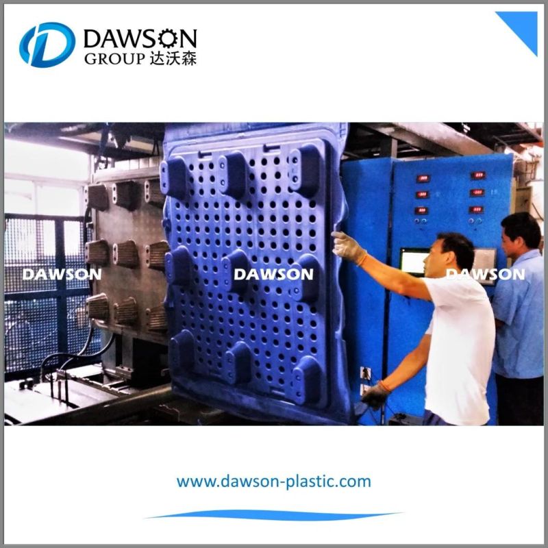 Full Automatic Durable HDPE Transport Moisture Proof Plastic Carton Goods Pallet Manufacture Blow Molding Machine